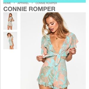 L*Space LSpace Paisley Perfect Seaside Romper
